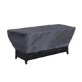 Summerset Shield Fire Pit Cover Ultimate Protection for Your Outdoor Furniture Rectangle Mercury