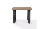 HomeStock Beaufort Outdoor Wicker Table - Brown