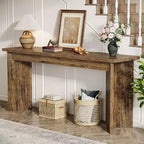 Lantine 70.9-Inch Extra Long Sofa Table Sofa Table for Living Room