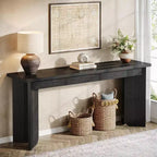 Lantine 70.9-Inch Extra Long Sofa Table Sofa Table for Living Room