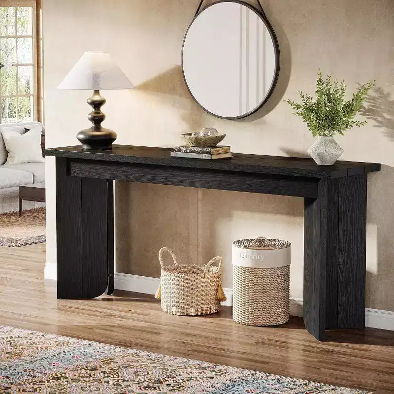 Lantine 70.9-Inch Extra Long Sofa Table Sofa Table for Living Room