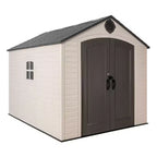 Lifetime 8 ft. x 10 ft. Outdoor Storage Shed, Tan (60371)