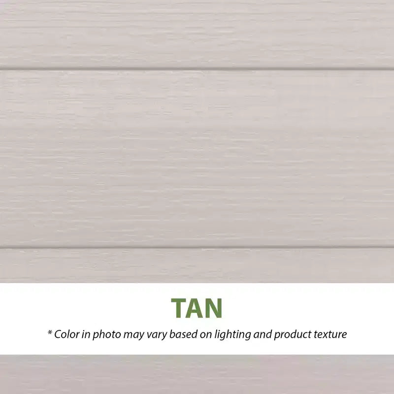 Lifetime 8 ft. x 10 ft. Outdoor Storage Shed, Tan (60371)