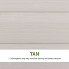Lifetime 8 ft. x 10 ft. Outdoor Storage Shed, Tan (60371)