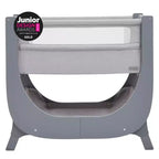 Shnuggle Air Lite Bedside Bassinet | Infant Crib Height Adjustable Baby Bed with Mattress