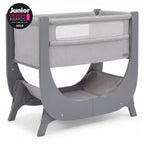 Shnuggle Air Lite Bedside Bassinet | Infant Crib Height Adjustable Baby Bed with Mattress