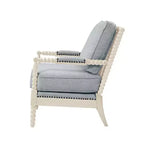 Okak Accent Chair with Comfy Upholstery Removable Cushion Solid Wood Frame Classic Stylish Reading Armchair for Living Room Waiting Room