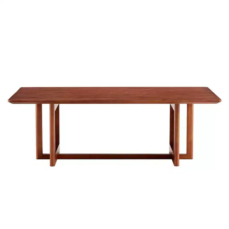 Vatros Rectangle Modern Coffee Table Small Wood Coffee Table