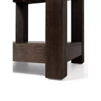 Maven Lane Paulo Wooden Side Table 22x22