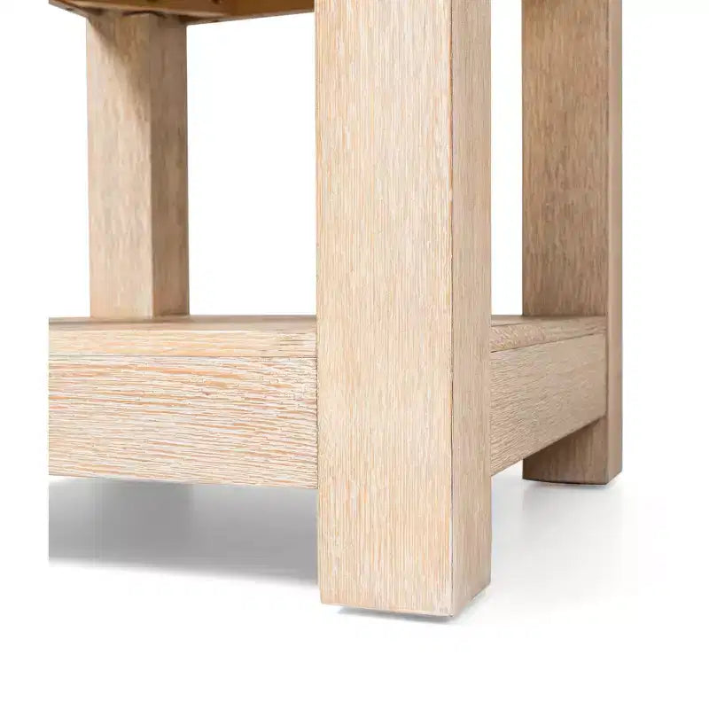 Maven Lane Paulo Wooden Side Table 22x22