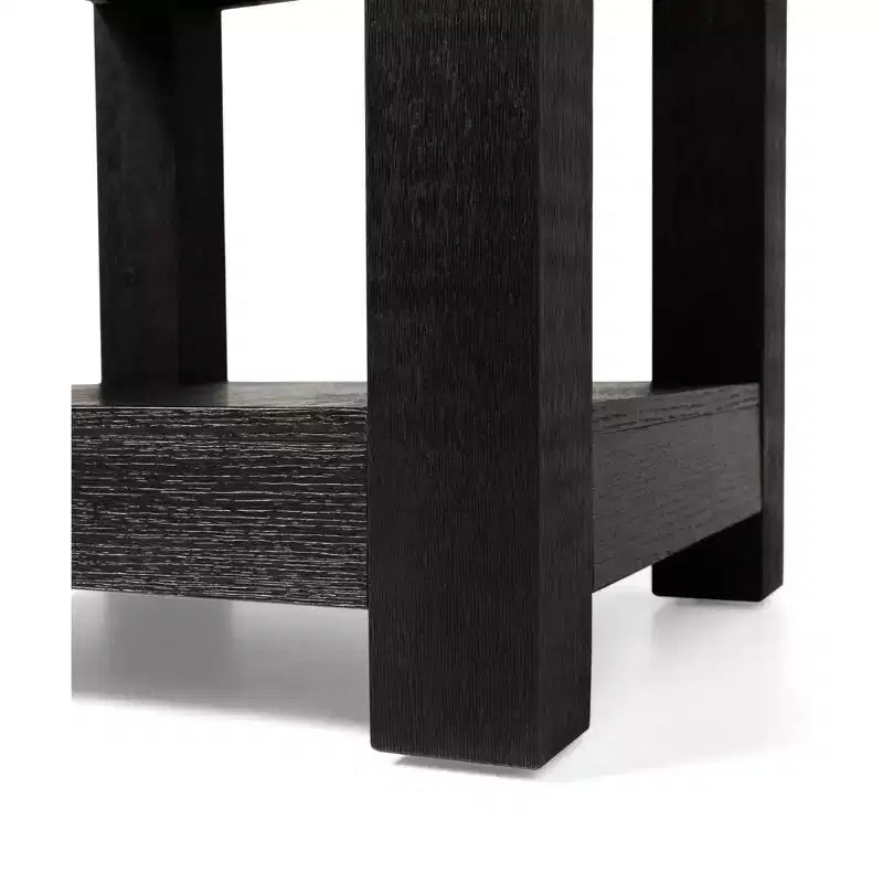 Maven Lane Paulo Wooden Side Table 22x22