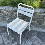 4PCS Outdoor Patio Seat Cushions with Ties for Gardens and Patios, Replacement Chair Pads