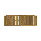 Okak 1PC/2PCS Acacia Wood Adjustable Chaise Lounge,Modern Outdoor Lounger with Slatted Design for Poolside,Backyard,Garden