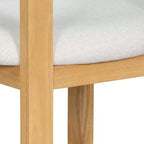 Christopher Knight Home Callista Rubberwood Upholstered Counter Stool With Open Back (Set of 2)