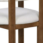Christopher Knight Home Callista Rubberwood Upholstered Counter Stool With Open Back (Set of 2)