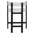 Christopher Knight Home Callista Rubberwood Upholstered Counter Stool With Open Back (Set of 2)