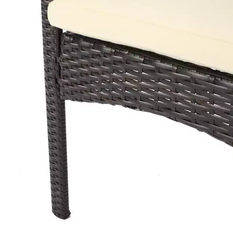 Christopher Knight Home Lindy Outdoor Acacia Wood and Wicker 3 Piece Bistro Set
