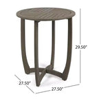 Christopher Knight Home Lindy Outdoor Acacia Wood and Wicker 3 Piece Bistro Set