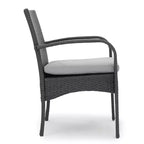 Christopher Knight Home Lindy Outdoor Acacia Wood and Wicker 3 Piece Bistro Set
