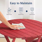 Best Choice Products 3-Piece Acacia Wood Bistro Set, Folding Patio Furniture w/ 2 Chairs, Table