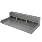 Washer Dryer Countertop, Laundry Countertop Wwith 2-Tier Storage Shelf & Edge Rails, Laundry Over Washing Top Protector for Washer and Dryer