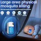 LAZZAROU Indoor Bug Zapper & Mosquito Killer - Safe for Kids & Pets | Blue Light Fly Trap for Home, Kitchen, Bedroom | No Chemicals, Easy Clean