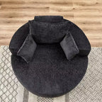 MAYEERTY Single Sofa 55 Chenille No Assembly for Living Room Bedroom Projection Room