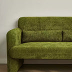 MAYEERTY Modern Convertible Sofa Bed with Arm Pockets & Adjustable Back