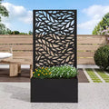 PexFix Metal Wall Planter Box with Trellis for Climbing Plants