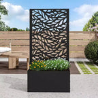 PexFix Metal Wall Planter Box with Trellis for Climbing Plants