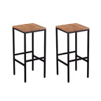 Venallo 3pc Indoor/Outdoor Space Saving Bar Set - Natural - SEI