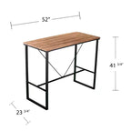 Venallo 3pc Indoor/Outdoor Space Saving Bar Set - Natural - SEI