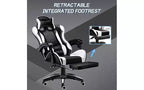 Ergonomic Gaming Chair with Lumbar Support  Sleek Racing Design