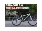 BAMCBASE 24 26 Mountain Bike, 18 Speeds High-Carbon Steel Frame, Sport Cycling MTB Bicycle for Adult