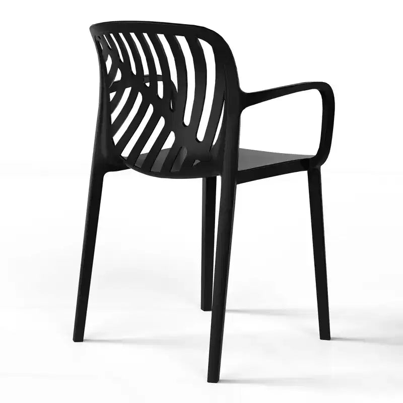 WestinTrends Playa 3-Piece Outdoor Resin Patio Bistro Table Set with Stackable Patio Dining Side Chairs For 2