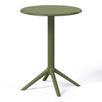 WestinTrends Playa 3-Piece Outdoor Resin Patio Bistro Table Set with Stackable Patio Dining Side Chairs For 2