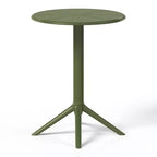 WestinTrends Playa 3-Piece Outdoor Resin Patio Bistro Table Set with Stackable Patio Dining Side Chairs For 2