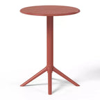 WestinTrends Playa 3-Piece Outdoor Resin Patio Bistro Table Set with Stackable Patio Dining Side Chairs For 2