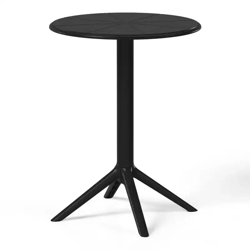 WestinTrends Playa 3-Piece Outdoor Resin Patio Bistro Table Set with Stackable Patio Dining Side Chairs For 2