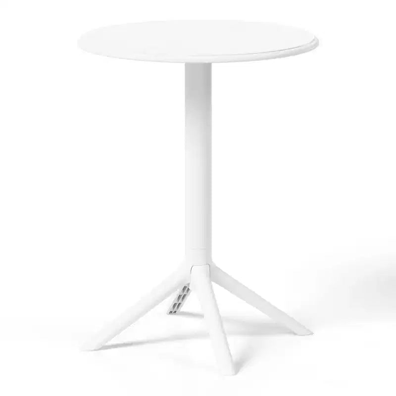 WestinTrends Playa 3-Piece Outdoor Resin Patio Bistro Table Set with Stackable Patio Dining Side Chairs For 2
