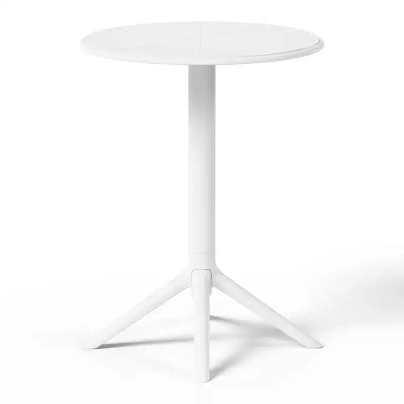 WestinTrends Playa 3-Piece Outdoor Resin Patio Bistro Table Set with Stackable Patio Dining Side Chairs For 2