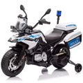 12V Ride On Car, Kids Motorcycle, Electric Car for Kids, High/Low Speed, LED Headlights & Warning Lights, Spring Suspension, for Boys & Girls