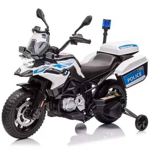 12V Ride On Car, Kids Motorcycle, Electric Car for Kids, High/Low Speed, LED Headlights & Warning Lights, Spring Suspension, for Boys & Girls
