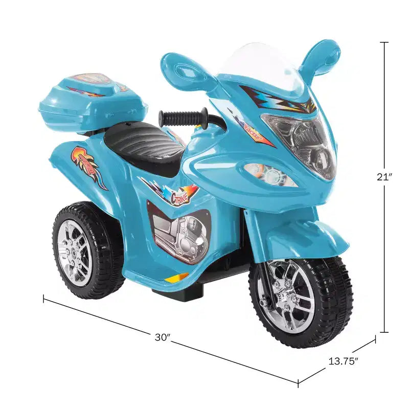 Lil' Rider 3-Wheel Kids Electric Motorcycle