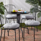 15 Round Outdoor Bistro Chair Cushion (Set of 4)