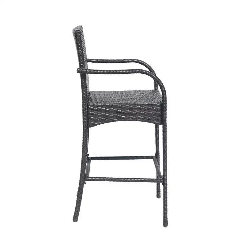 Christopher Knight Home Cascada Outdoor Wicker 30 Inch Barstools (Set of 2)