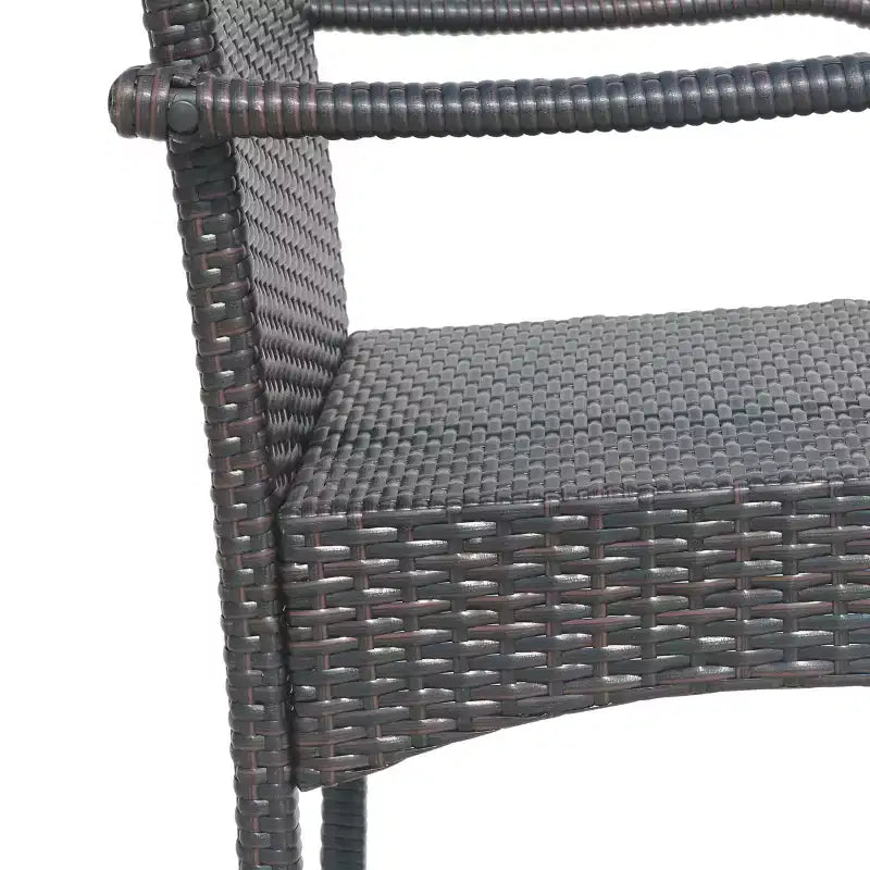 Christopher Knight Home Cascada Outdoor Wicker 30 Inch Barstools (Set of 2)