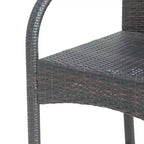 Christopher Knight Home Cascada Outdoor Wicker 30 Inch Barstools (Set of 2)