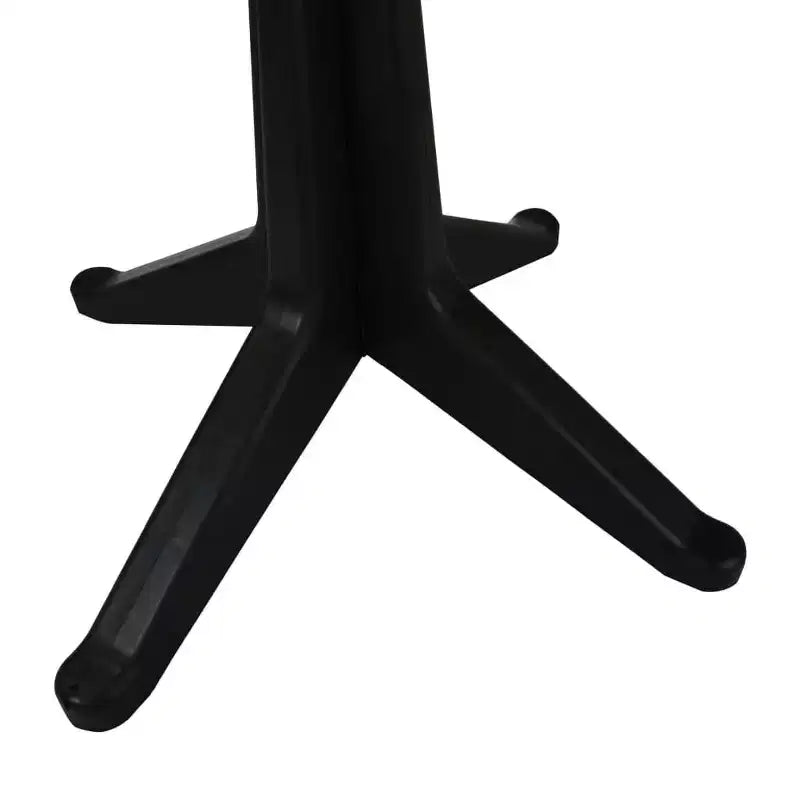 vidaXL Bistro Set Set of 2 Anthracite Plastic with rattan look Standard