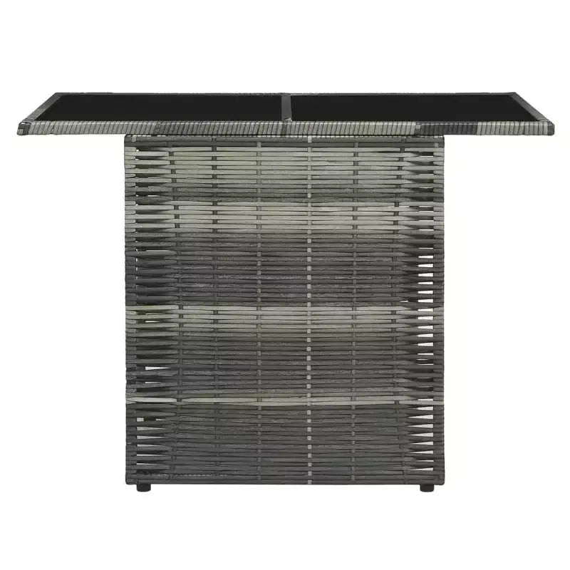 vidaXL Garden Dining Set Grey and anthracite
